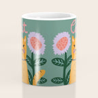 Meow - Cat Illustration Coffee Mug Gallery Image 4