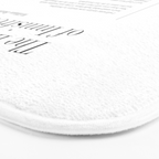 The Lake Isle of Innisfree by William Butler Yeats Bath Mat Gallery Image 3