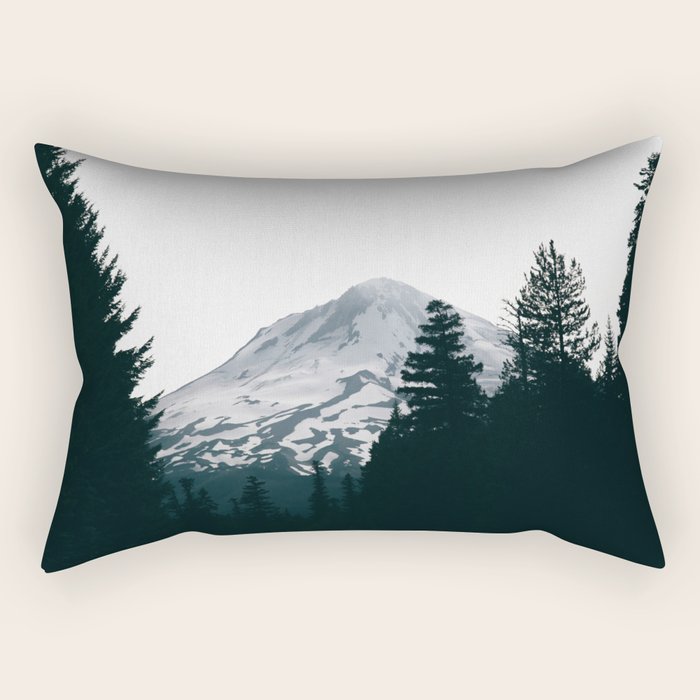 Mount Hood XV Rectangular Pillow Gallery Image 1