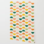 Mid Century Modern Geometry Wallpaper Gallery Image 2