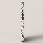 Herbarium ~ vintage inspired botanical art print ~ white iPhone Case Gallery Image 2