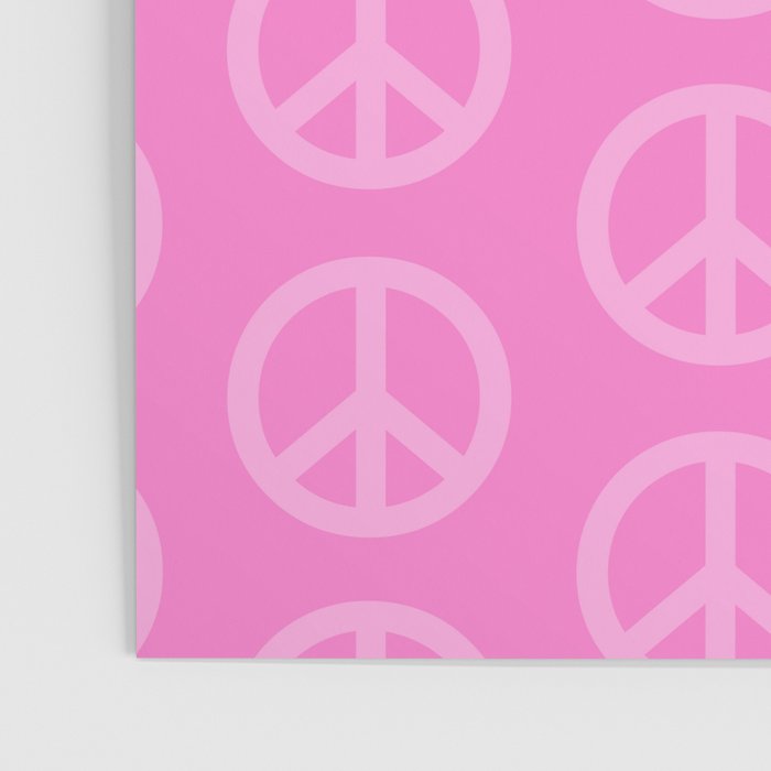 Peace Symbols - Pink Poster Gallery Image 3