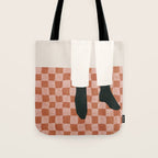 boots 'n checks Tote Bag Gallery Image 1