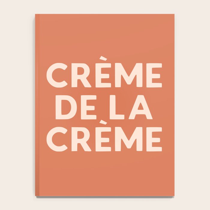 Creme de la Creme French Retro Hand Lettering Notebook Gallery Image 4