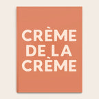 Creme de la Creme French Retro Hand Lettering Notebook Gallery Image 4