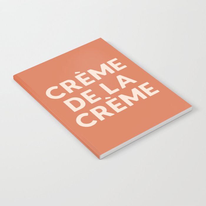 Creme de la Creme French Retro Hand Lettering Notebook Gallery Image 1