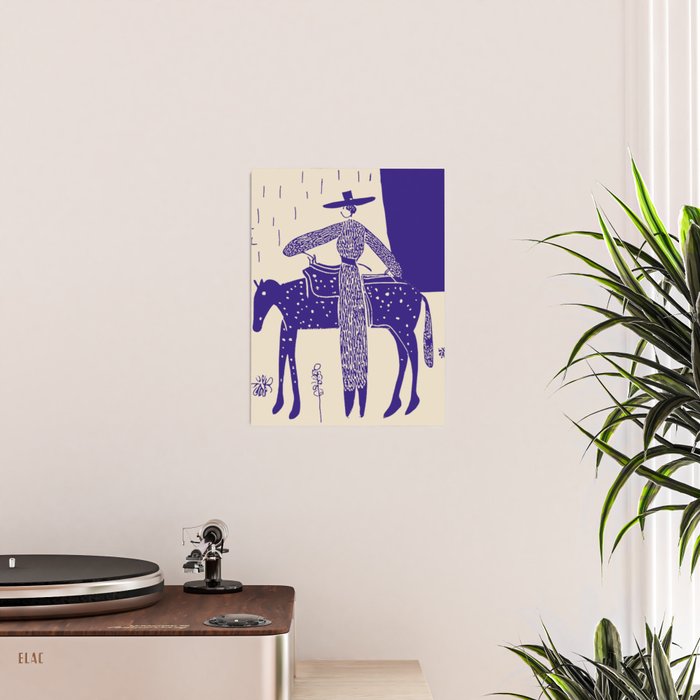 Steady - Cobalt Poster Gallery Image 2