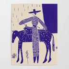 Steady - Cobalt Poster Gallery Image 4