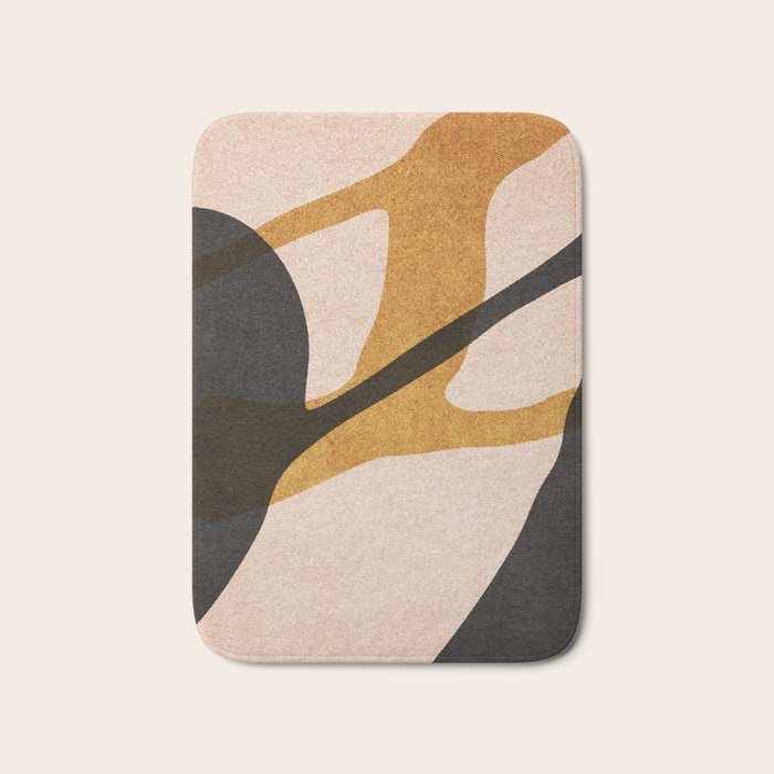 ABSTRACT ALPHABET / Script S Bath Mat Gallery Image 1