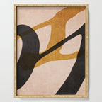 ABSTRACT ALPHABET / Script S Serving Tray Gallery Image 1