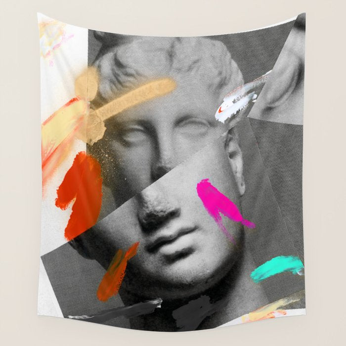 Composition 733 Wall Tapestry Gallery Image 1