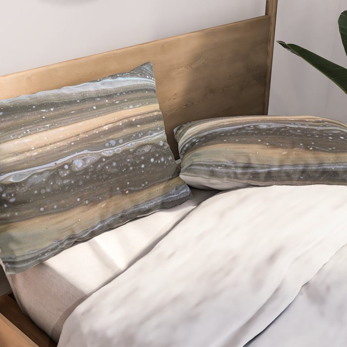 Snow on Brownsville Pillow Sham Gallery Image 2