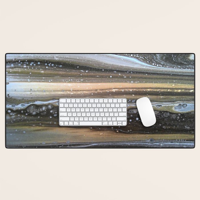 Snow on Brownsville Desk Mat Gallery Image 1
