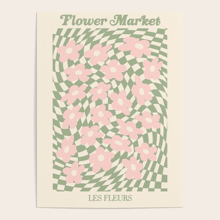 flower market / psychedelic Poster Gallery Image 4