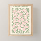 flower market / psychedelic Mini Art Print Gallery Image 1