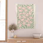 flower market / psychedelic Wall Tapestry Gallery Image 2