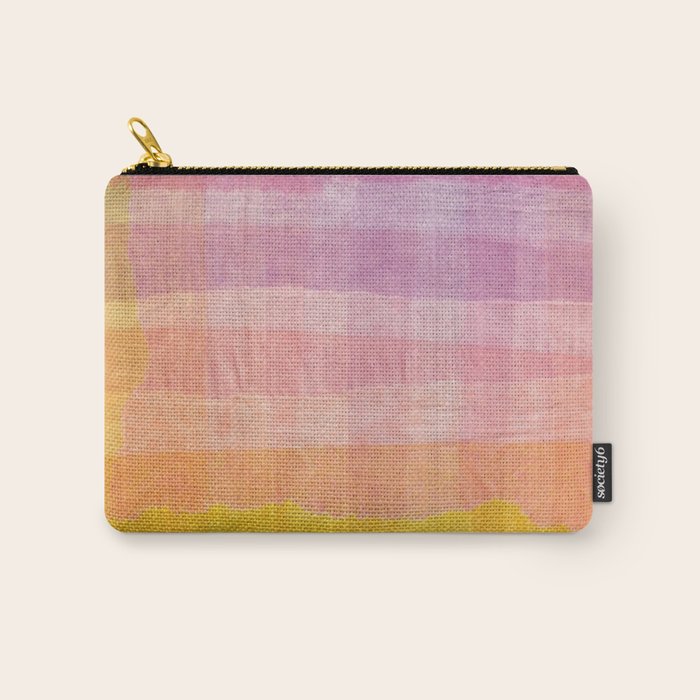 Paper Plaid Carry All Pouch Gallery Image 1