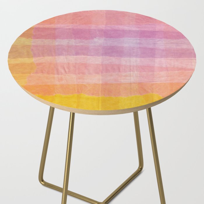Paper Plaid Side Table Gallery Image 2