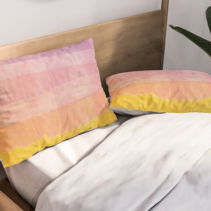 Paper Plaid Pillow Sham Gallery Image 2
