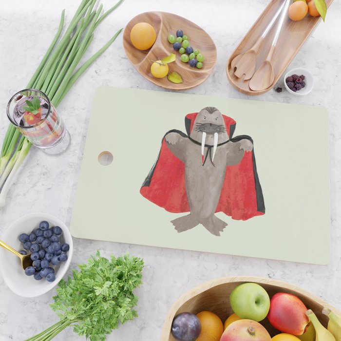 Vampire Walrus Cutting Board Gallery Image 2