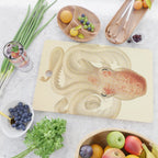 Art by Friedrich Wilhelm Winter from "Cephalopod Atlas" by Carl Chun, 1910 (benefitting Greenpeace) Cutting Board Gallery Image 2