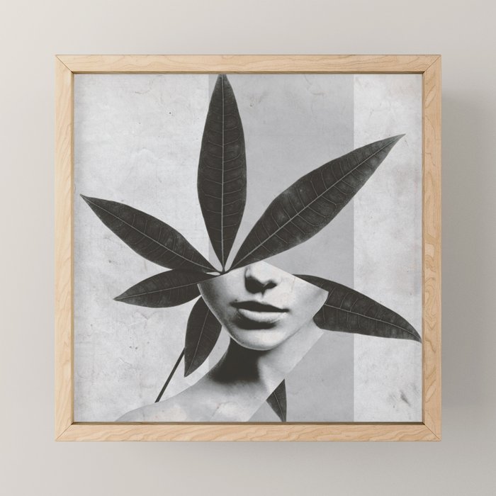 collage art / calmness  2 Mini Art Print Gallery Image 1