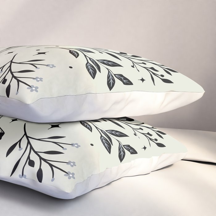 Mystical Luna Moth Pillow Sham Gallery Image 3