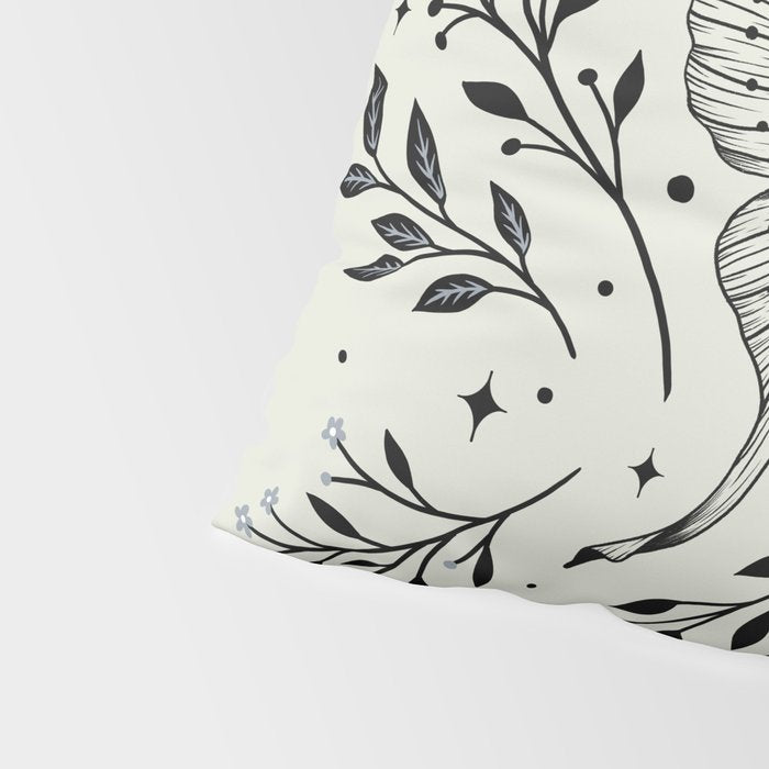 Mystical Luna Moth Pillow Sham Gallery Image 4