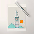 Cat Landscape 24 Wrapping Paper Gallery Image 1