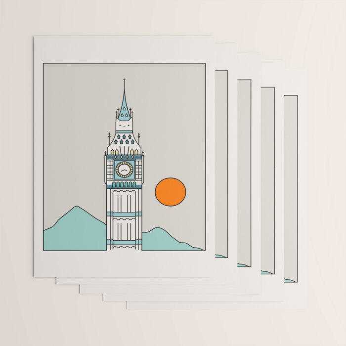 Cat Landscape 24 Wrapping Paper Gallery Image 3