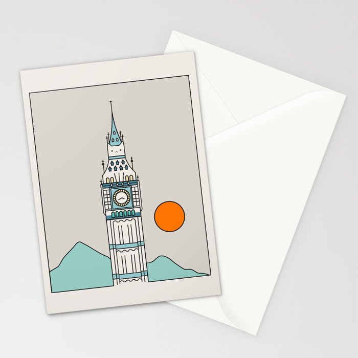 Cat Landscape 24 Stationery Card Gallery Image 2