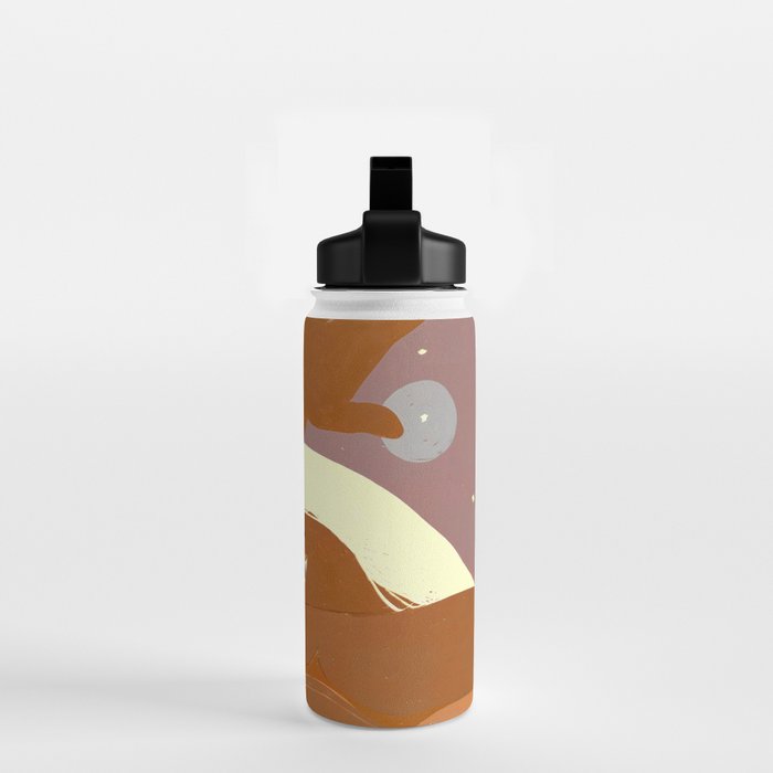 The Moon Dances With Me The Way The Sun Cannot And The Other Way Round Water Bottle Gallery Image 2