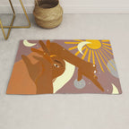 The Moon Dances With Me The Way The Sun Cannot And The Other Way Round Rug Gallery Image 1