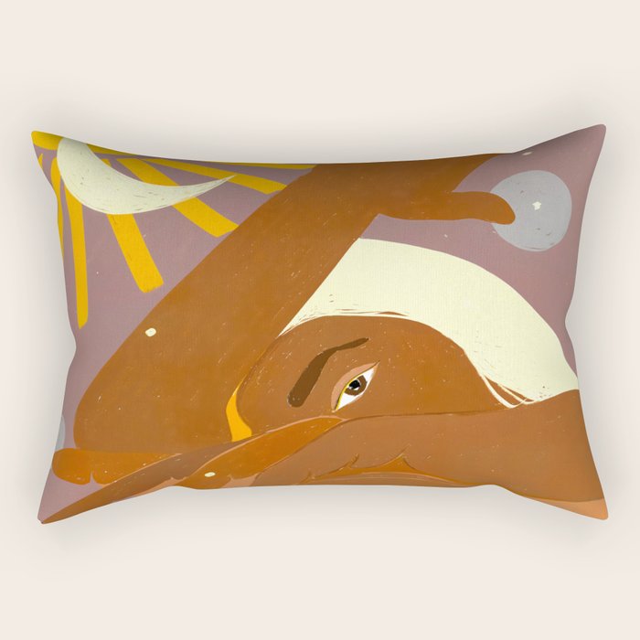 The Moon Dances With Me The Way The Sun Cannot And The Other Way Round Rectangular Pillow Gallery Image 2
