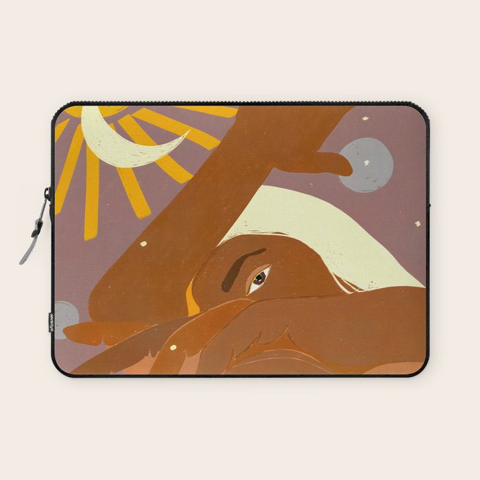 The Moon Dances With Me The Way The Sun Cannot And The Other Way Round Laptop Sleeve Gallery Image 1