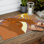 The Moon Dances With Me The Way The Sun Cannot And The Other Way Round Outdoor Rug Gallery Image 2