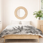 DESERT CACTUS XVII / Baja, Mexico Duvet Cover Gallery Image 3