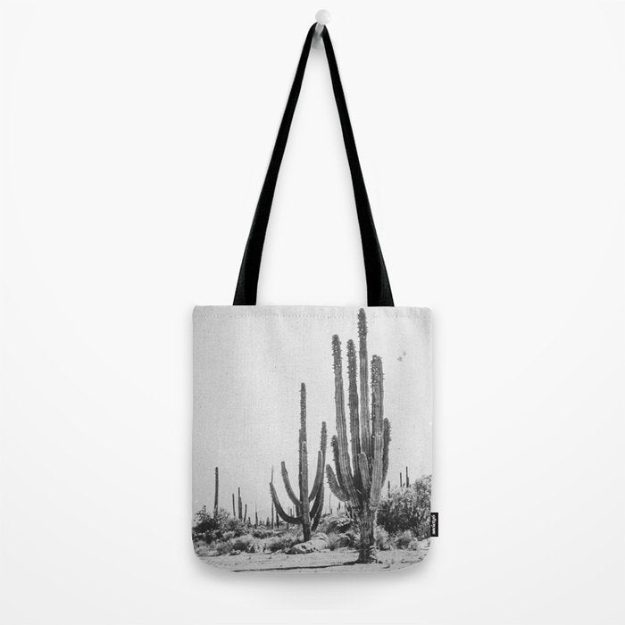 DESERT CACTUS XVII / Baja, Mexico Tote Bag Gallery Image 2