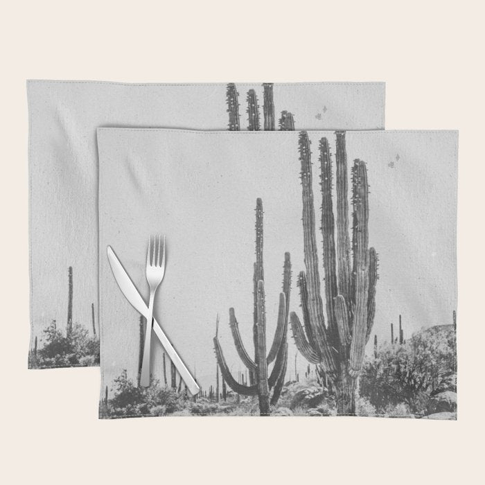 DESERT CACTUS XVII / Baja, Mexico Placemat Gallery Image 1