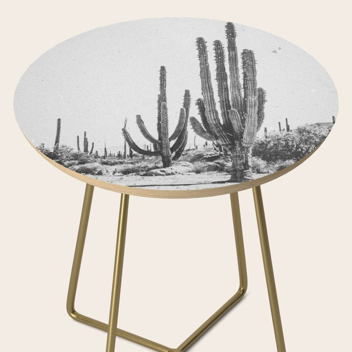 DESERT CACTUS XVII / Baja, Mexico Side Table Gallery Image 2