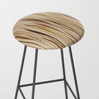 Irregular Lines / Brown & Yellow Stool Gallery Image 2