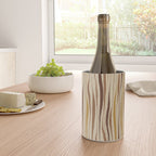 Irregular Lines / Brown & Yellow Wine Chiller Gallery Image 4