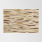 Irregular Lines / Brown & Yellow Rug Gallery Image 2