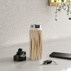 Irregular Lines / Brown & Yellow Water Bottle Gallery Image 4