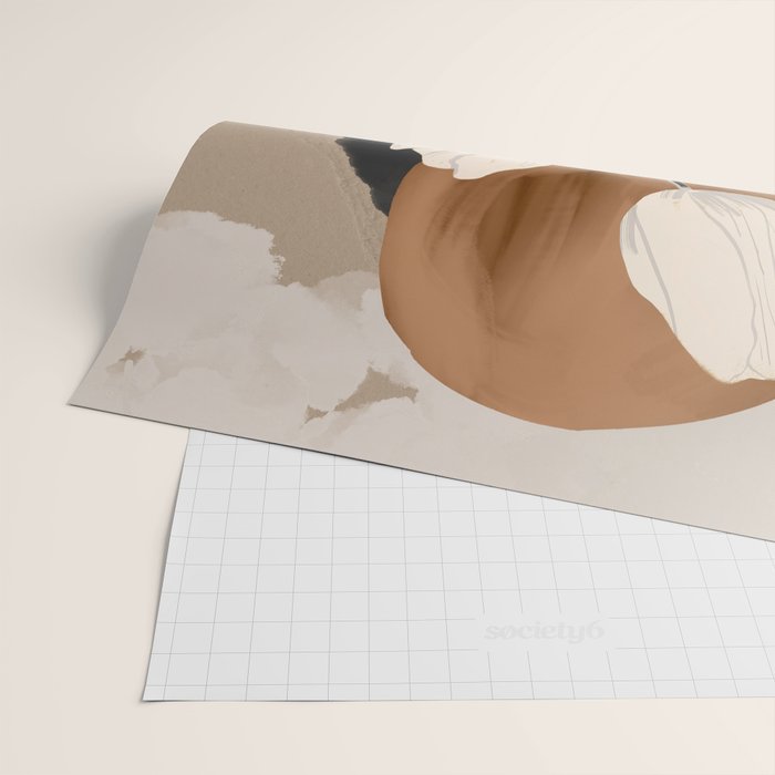 Abstract Art Flowers 3 Wrapping Paper Gallery Image 2