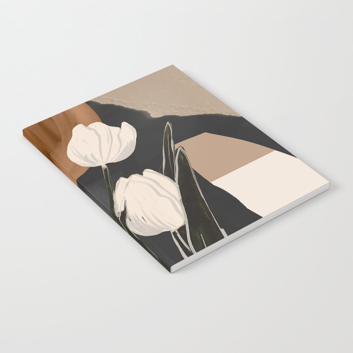 Abstract Art Flowers 3 Notebook Gallery Image 1