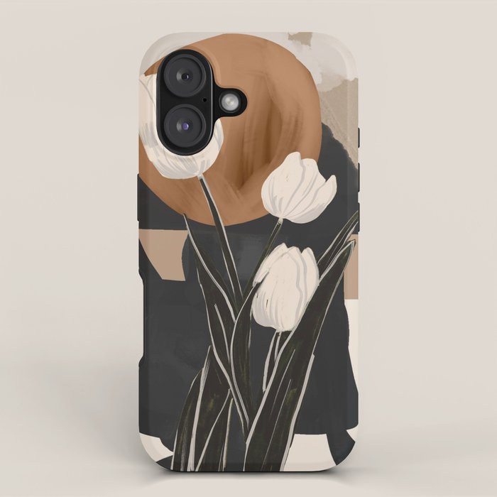 Abstract Art Flowers 3 iPhone Case Gallery Image 1