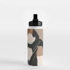 Abstract Art Flowers 3 Water Bottle Gallery Image 2