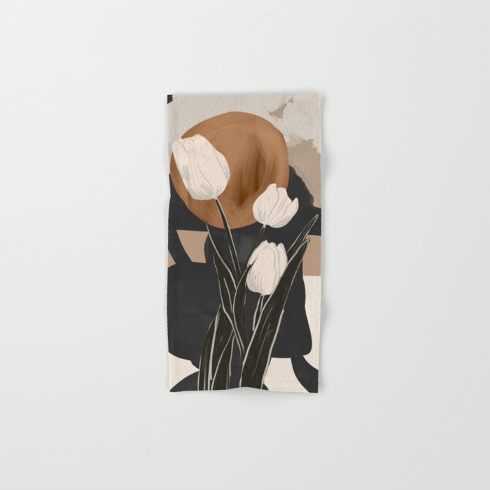 Abstract Art Flowers 3 Bath Towel Gallery Image 1