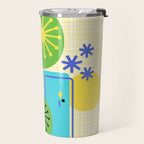 Mid Century Modern Fun Retro Atomic Travel Mug Gallery Image 2